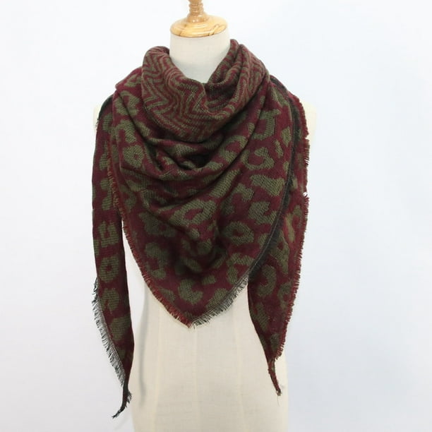 Women Winter Warm Leopard print Long Wrap Shawl Scarf Scarves Stole Cape Scarf Women Winter Warm Leopard print Long Wrap Shawl Scarf Scarves Stole Cape Scarf